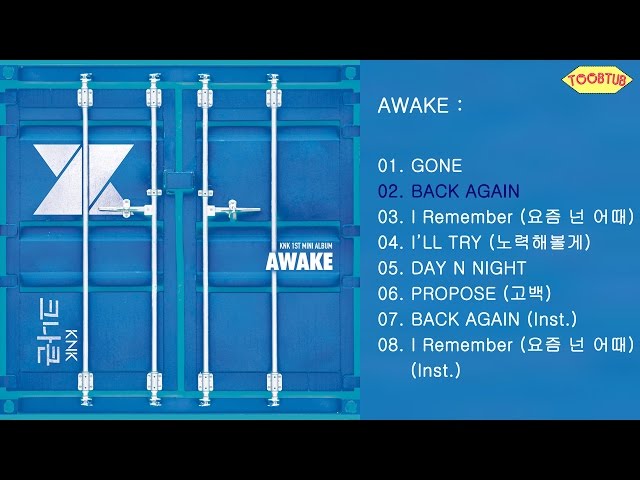 【新品未開封】KNK 크나큰 クナクン 廃盤CD KNOCK /박서함/ソハム Full Album] KNK (크나큰) - AWAKE [1st Mini Album] - YouTube