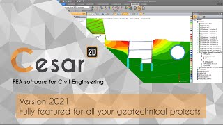 CESAR 2D v2021 - 1' for an overview of geotechnical analysis