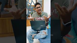 Use Your Phone as Wireless Display for Laptop / PC 🤯 #shorts #ytshorts #tipsandtricks screenshot 2