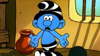 Get me out of here! • The Smurfs • Fun Cartoons For Kids