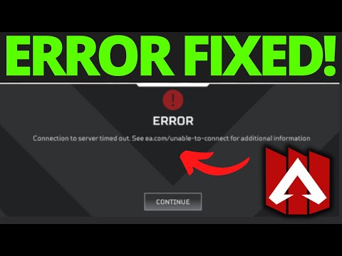 How To Fix Unable To Connect To Ea Servers Apex Legends Origin u0026 Steam