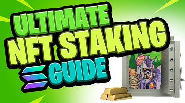 How To: STAKING NFTs on SOLANA for Passive Income & TOKENOMICS - ULTIMATE Guide | Pt.1