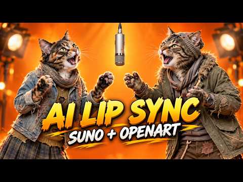 I Made AI Sing AND Dance — Suno + OpenArt Lip Sync Test