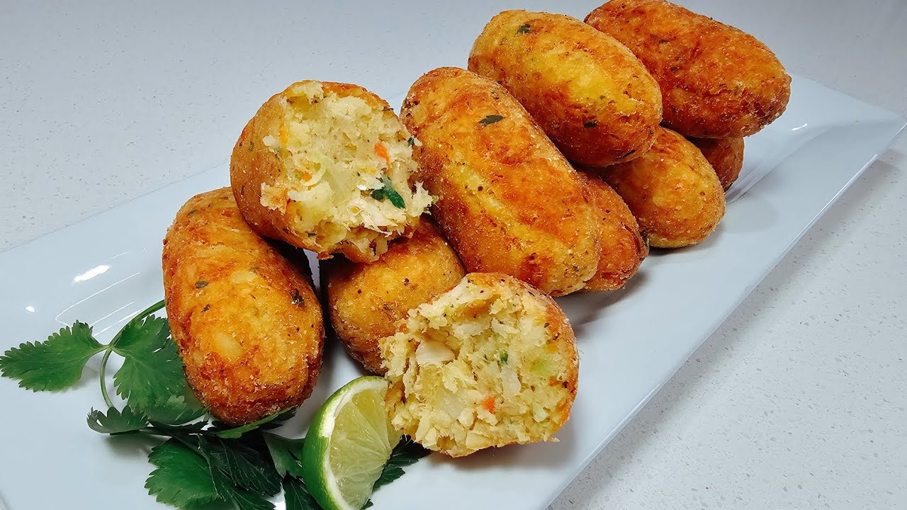guyanese 🇬🇾 salted fish cakes full recipe YouTube