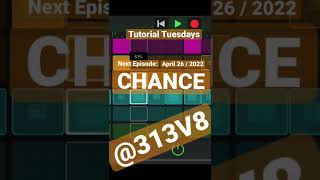 Tutorial Tuesdays - Chance - Apr 26/2022 #shorts