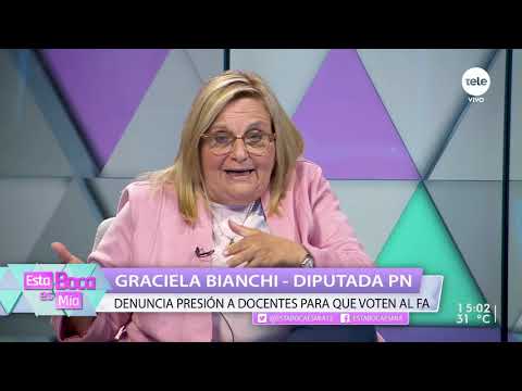 Graciela Bianchi denuncia presiones a docentes en el marco de las elecciones / 2