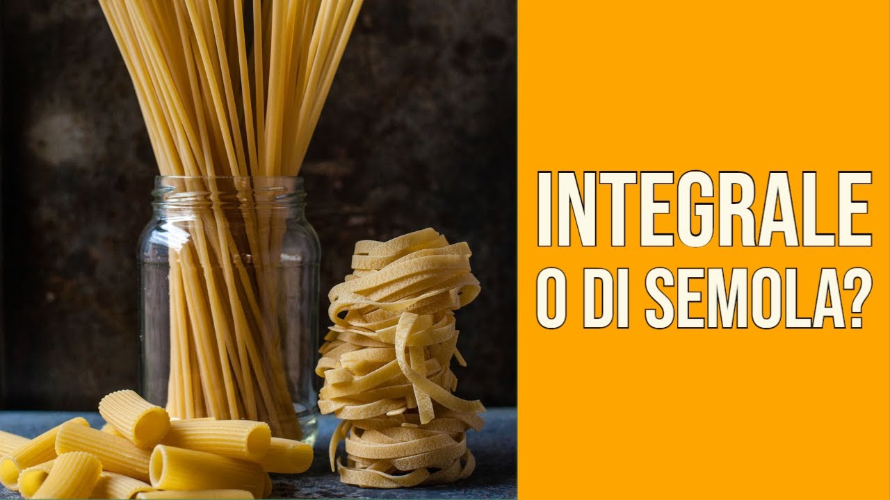 Meglio la Pasta Integrale o Normale? YouTube Meglio la Pasta Integrale o Normale? YouTube