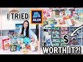 I tried ALDI! Family GROCERY HAUL & What to Buy in 2021! Alexandra Beuter
