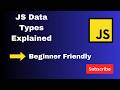 JavaScript Data Types Explained | Primitive vs Non-Primitive | JS Tutorial #4