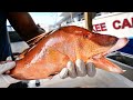 Miami Food - FRIED FISH TACOS AND SANDWICHES Hogfish Bar and Grill Seafood Florida USA