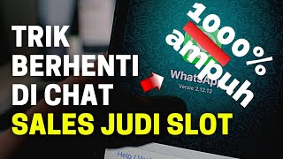 Download Lagu TERBONGKAR ‼️ Cara Berhenti di SPAM Sales Slot di WhatsApp MP3