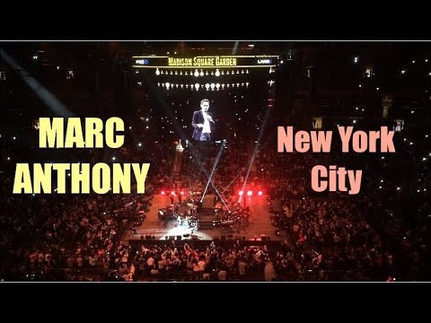 Marc Anthony LIVE in Concert at Madison Square Garden in NYC (2016)