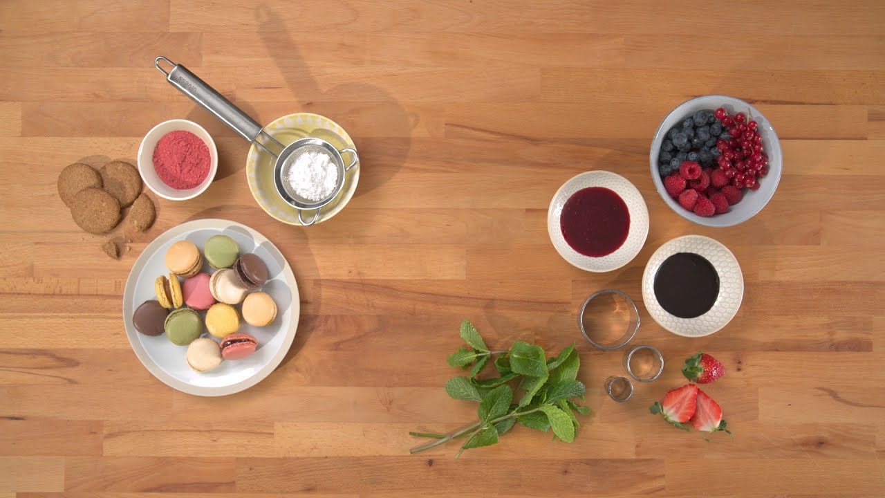 4: Plating ideas for desserts