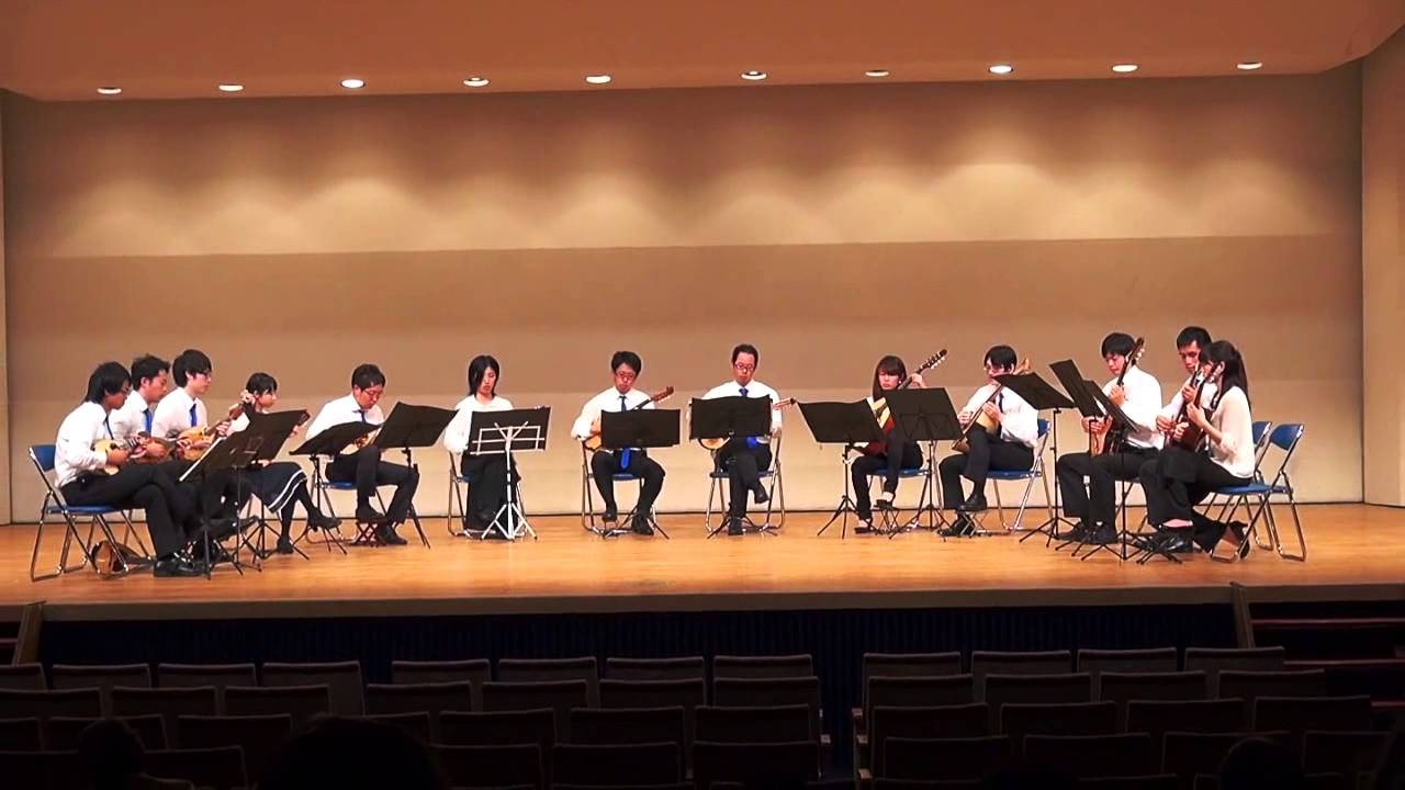 風立ちぬより”旅路(夢中飛行)”&魔女の宅急便より”海の見える街” - Mandolin Ensemble "SORA" 2nd Concert