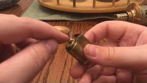How to disassemble and reassemble a Schlage A Series Knob and Lock cylinder