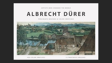 Testing Albrecht Durer’s Procreate Brushes by Digi Life