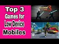 Top 3 Low Device Android Mobile Games #faug #shadowfight3  @ibertlinn