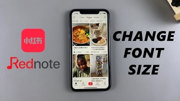 How to Change Font Size In REDnote App