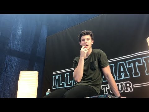 Shawn Mendes Q&A// Illuminate Tour Miami