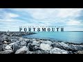 Relaxing Seaside Walk in Portsmouth | Calming Ocean Waves &amp; Coastal Views