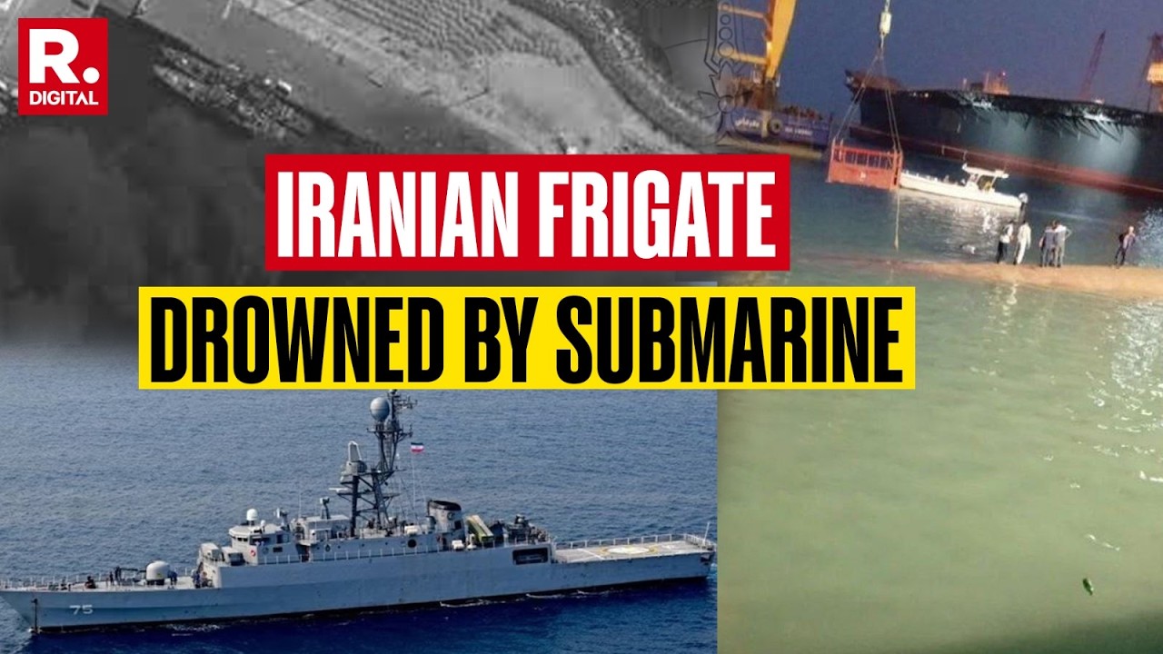 Iranian Ship Sinks After Submarine Attack, 148 People Reportedly Missing After Frigate IRIS DENA Dro