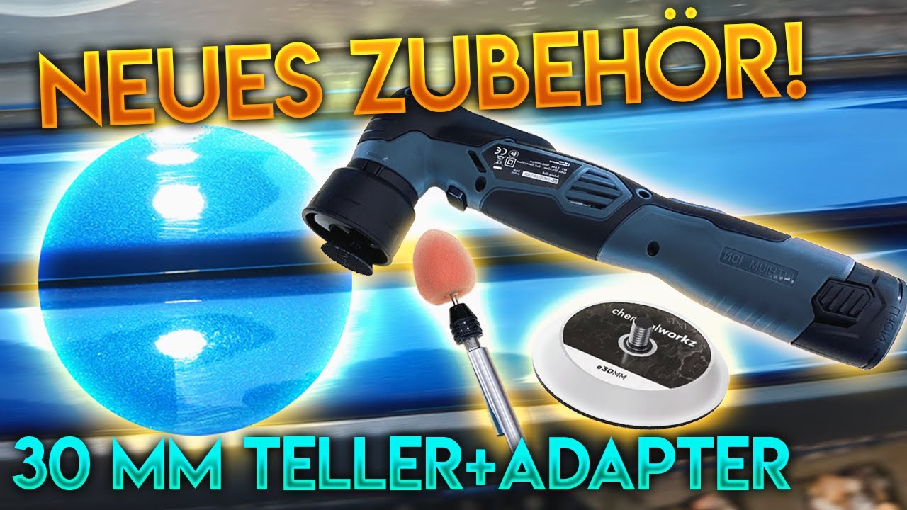 30mm Stützteller und Adapter verfügbar! Für alle EVO MINI Besitzer eine super Erweiterung!