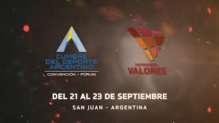 Cumbre del Deporte Argentino | Entrenando Valores