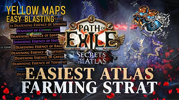 EASIEST ATLAS STRAT - 5+ Divines per hour IN YELLOW MAPS!