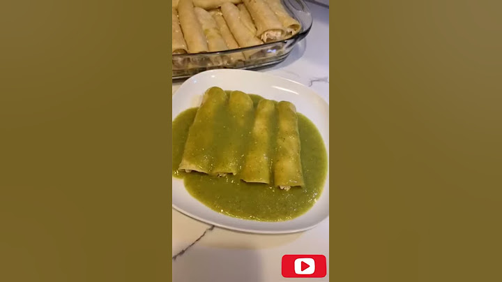 Enchiladas verdes receta fácil // cómo hacer enchiladas suizas // receta enchiladas verdes
