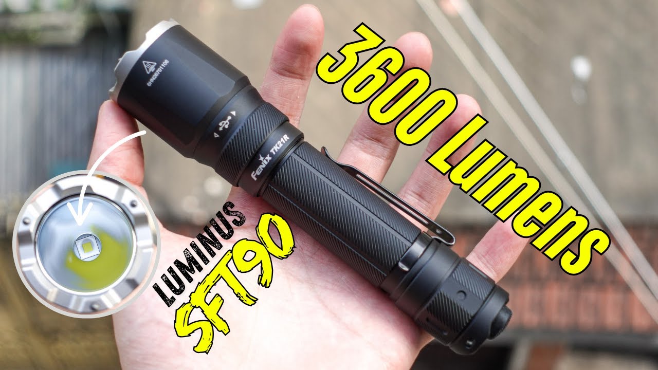 Review Fenix TK21R: đèn pin tác chiến chuẩn mực của 2025!