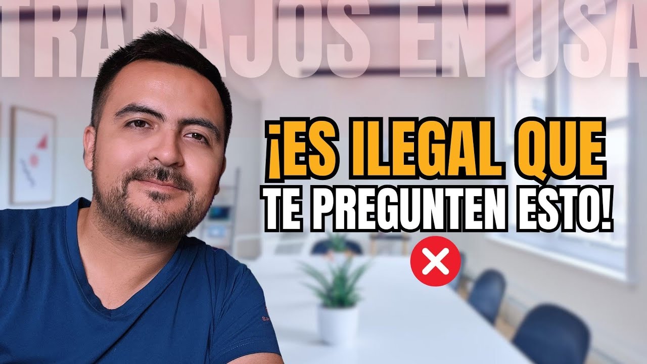 ¡NO ❌️ te deberían hacer estas PREGUNTAS en una entrevista de TRABAJO!