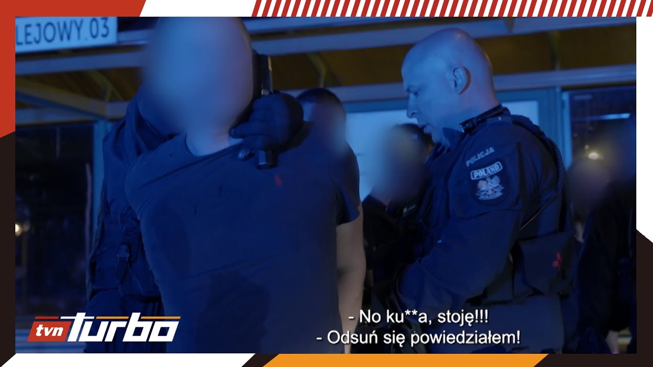 Mimo obecności kilku patroli policji dalej był w bojowym nastroju! | Niebezpieczne dzielnice