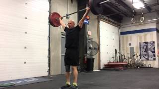 CrossFit 515 - 165# Hang Snatch (Jeff)