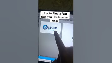 How to find a font that you like form an image #graphicdesign #motiondesign