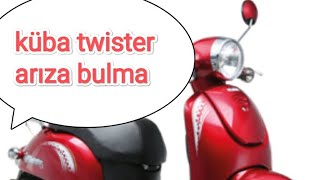 küba twister 50cc marş düğmesine basınca stop yanıyor arıza çözümü