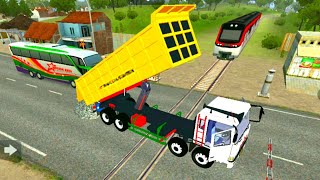 Bussid Dump Truck Driving - Bus Simulator Indonesia - Best Android Gameplay screenshot 3