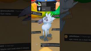 EPIC MIMIC has a unique sound on EPIC TRIBAL ISLAND! 🚨 #mysingingmonsters #msm #fanmade
