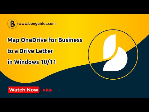 How to Map OneDrive for Business to a Drive Letter in Windows 10/11