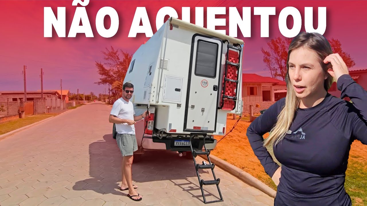 RAMPAMOS uma LOMBADA com o CAMPER e isso aconteceu | T3 Ep38