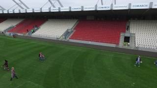 Swięcenie na stadionie Cracovii