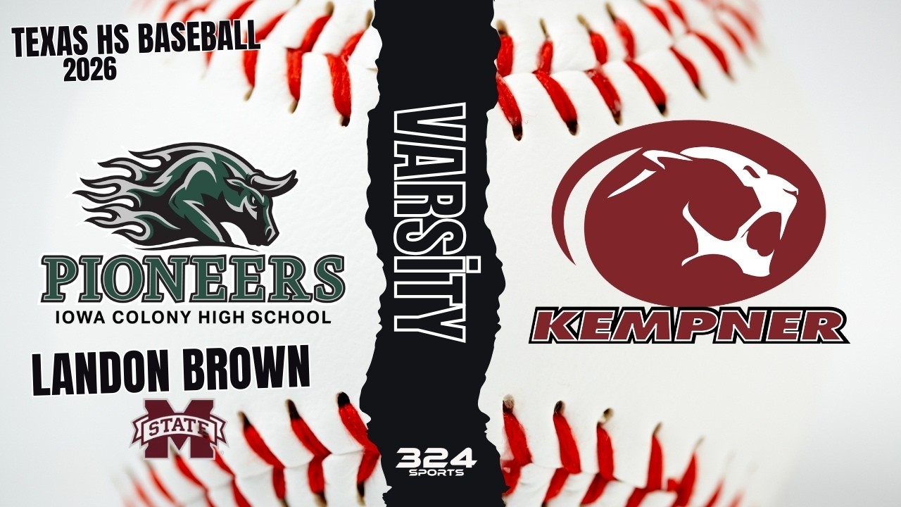 Iowa Colony Pioneers-vs-Kempner Cougars | Texas High School Baseball🔥 ...