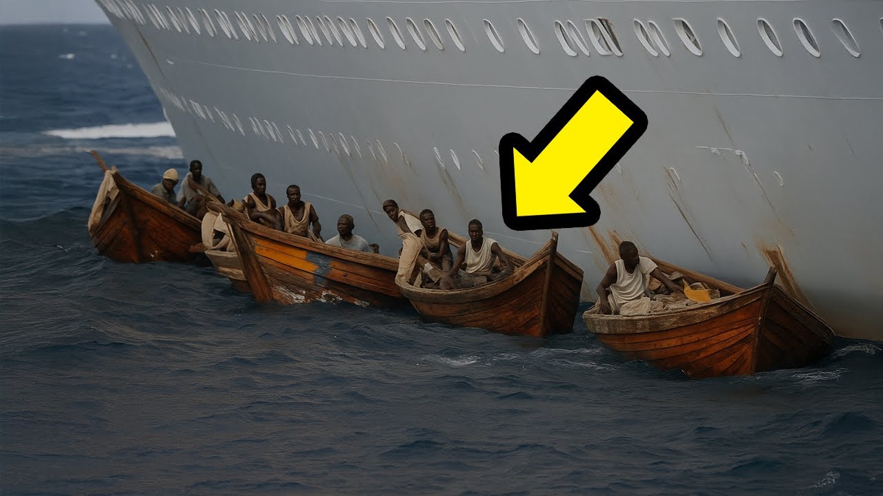 Cruise Ship Encounters Pirates – But What One Brave Passenger Does Next Stuns Them All!