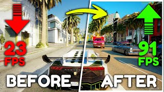 🔧How To Fix LAG In GTA 5 | Boost FPS & Fix LAG In Low End PC [ Fast & Simple Tutorial ]