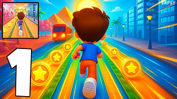 🏃Kooply Run Gameplay Walkthrough Part 1 – Ultimate Runner Challenge (Android,iOS)