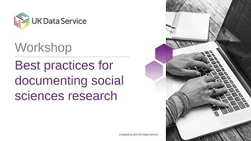Best practices for documenting social sciences research data