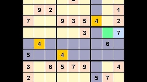 How to Solve Guardian Sudoku Expert 4587 Oct 26, 2019