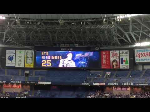 【Bs夏の陣2018】オリックスvs西武 15回戦  オリックススタメン発表 @京セラドーム大阪 2018.8.7