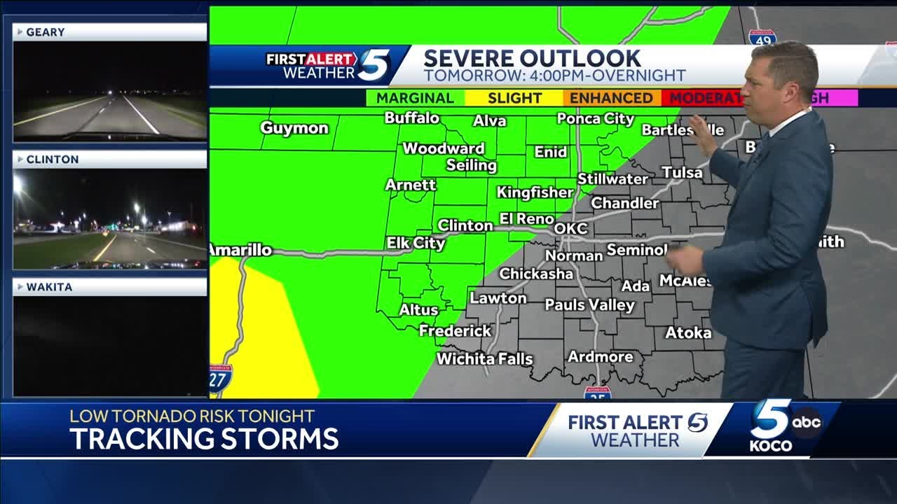 More severe weather expected in Oklahoma on Wednesday - YouTube