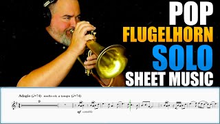 POP BALLAD FLUGELHORN SOLO Celestial Whispers by Iain Mundy. Sheet Music Play Along!