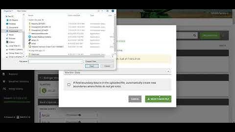 Data Uploads- FARMserver Tutorial
